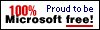 Proud to be Microsoft free